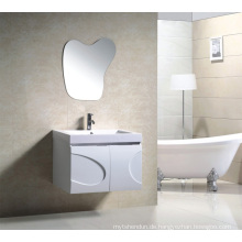 PVC Weiß an Wand Moderner Badezimmerschrank (9001)